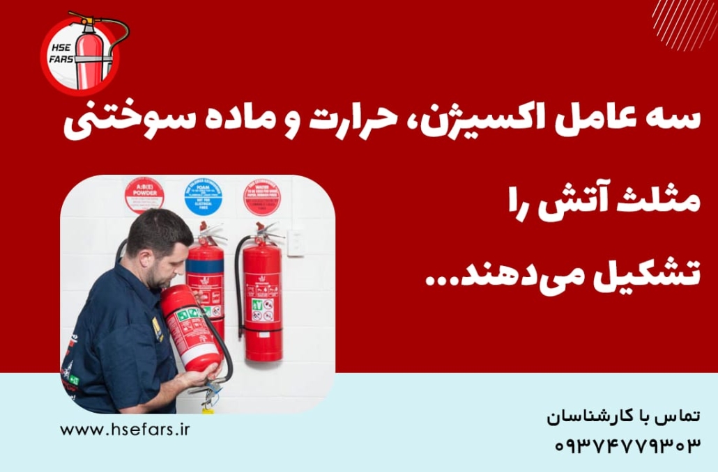 انواع آتش و حریق و راه های کنترل آن